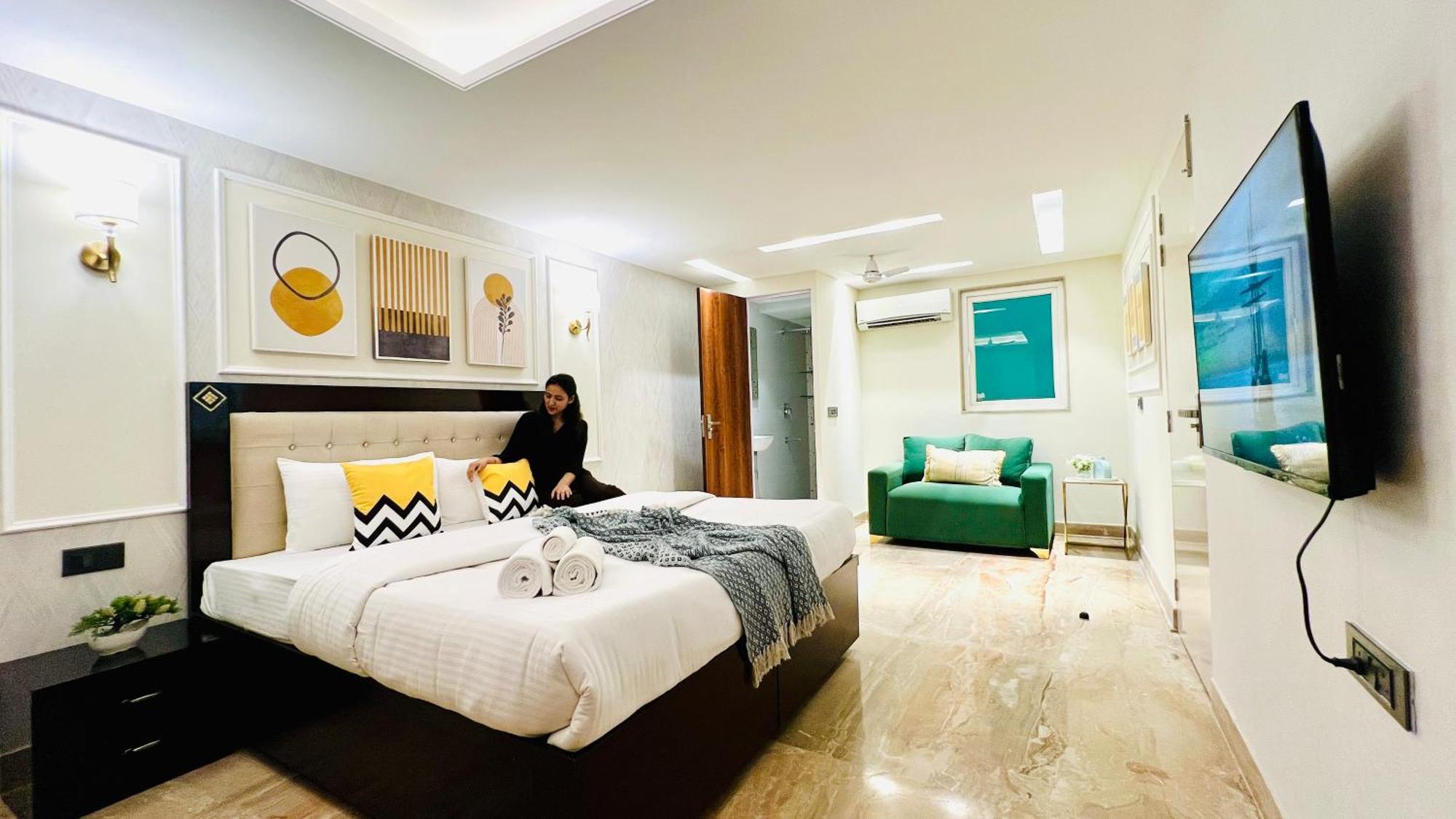 Zen Suites Gurgaon - Luxe Stays Collection Room photo